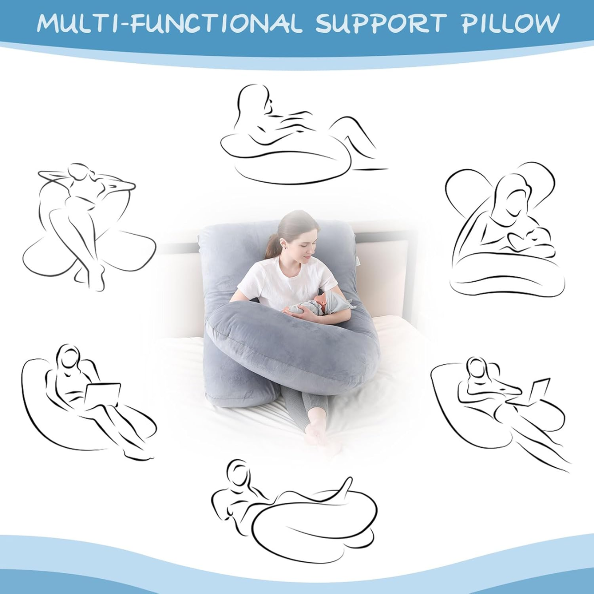 ¡LA MEJOR ALMOHADA PARA TU MATERNIDAD!