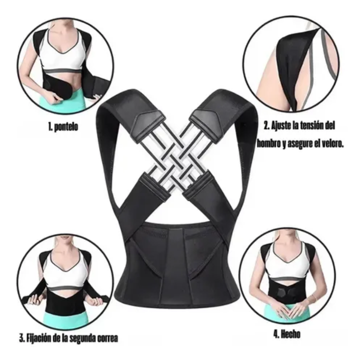 NUEVO- CORRECT POSTURE PRO- CORRECTOR DE POSTURA PRO.