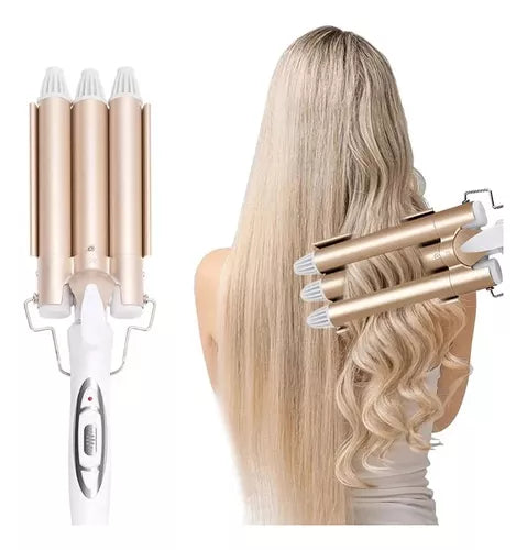 RIZADORA DE CABELLO TRIPLE