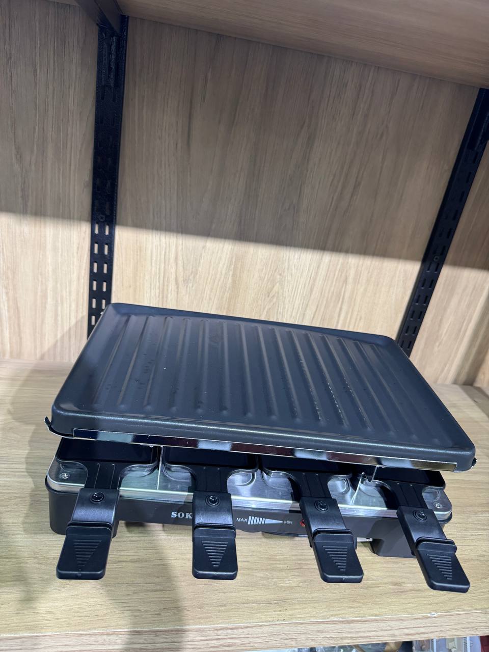 PARRILLA ELECTRICA PORTATIL 2 EN 1