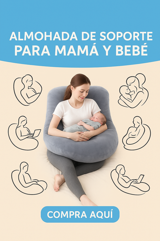 ¡LA MEJOR ALMOHADA PARA TU MATERNIDAD!
