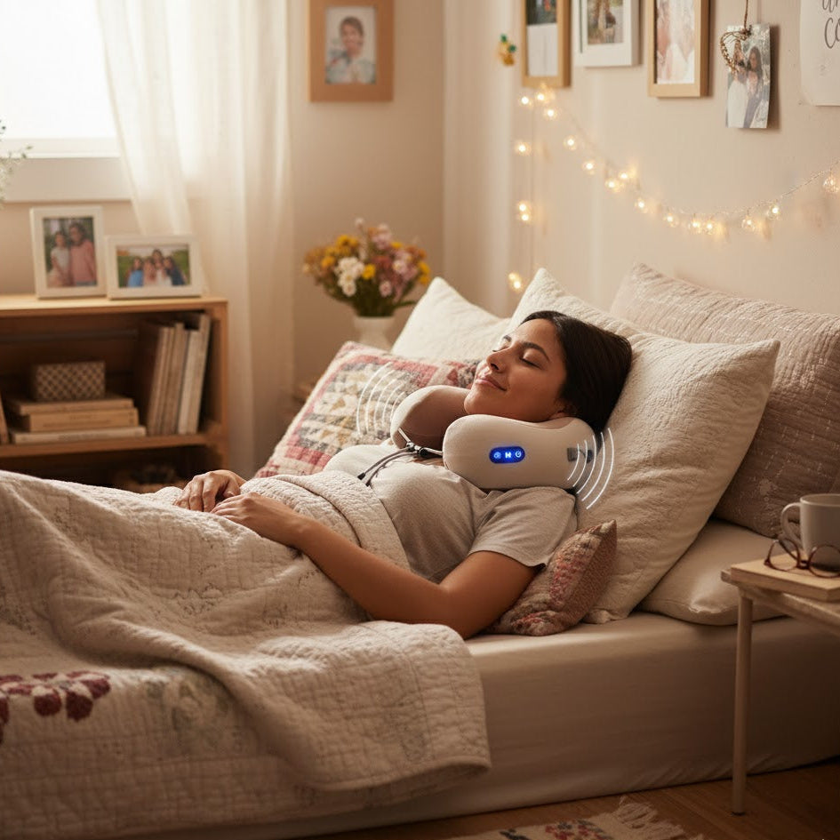 RelaxNeck Pro – Tu descanso en movimiento